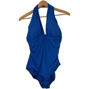 Michael Kors Royal Blue One-Piece Swimsuit